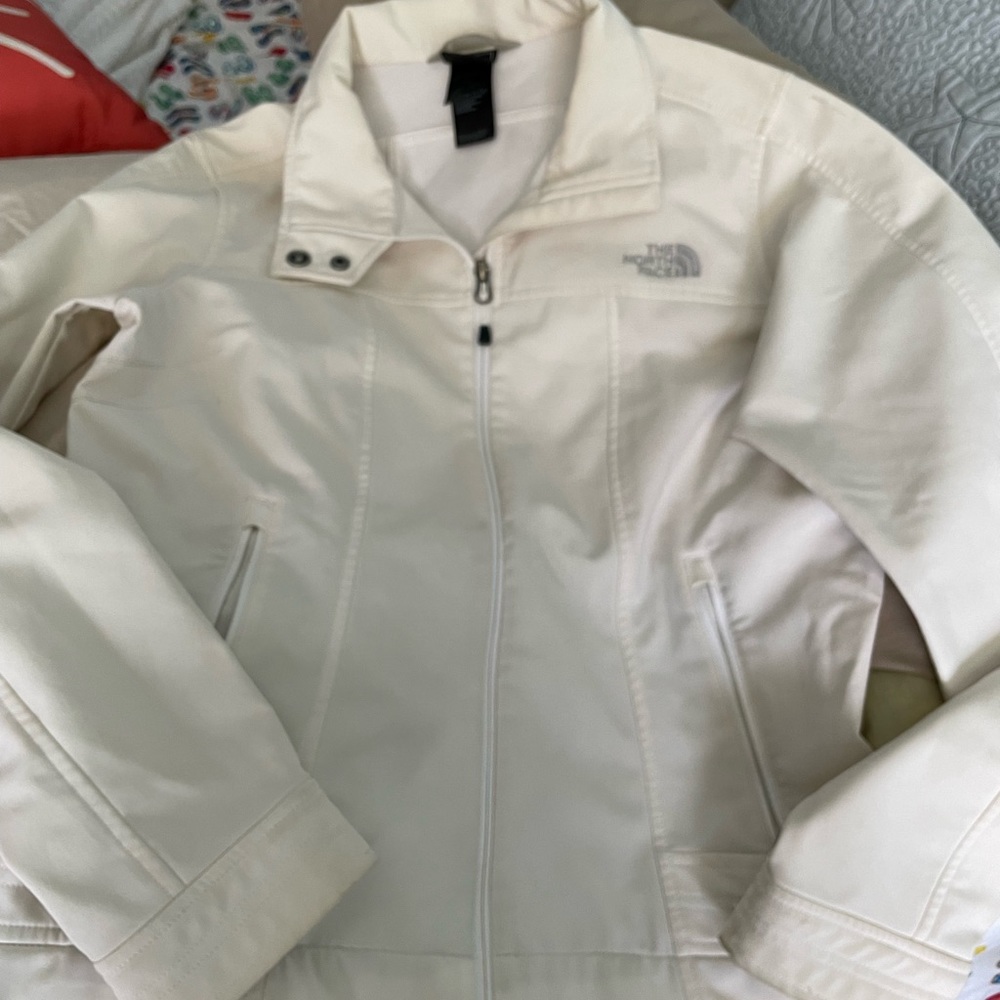 North Face White Jacket. - image 1